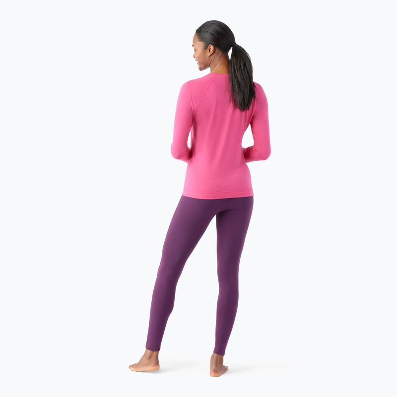 Donna Smartwool Merino 250 Baselayer Crew boxed power rosa thermal longsleeve 2