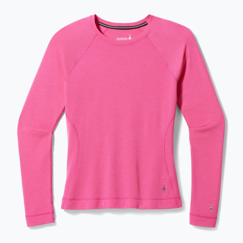 Donna Smartwool Merino 250 Baselayer Crew boxed power rosa thermal longsleeve 6