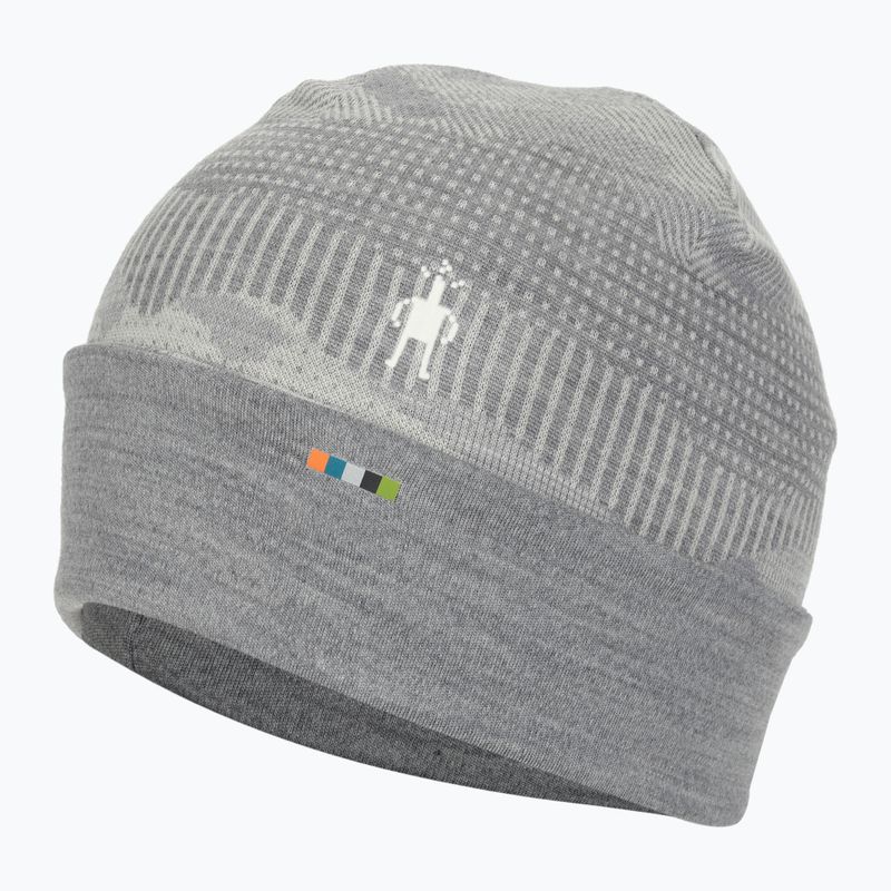 Berretto Smartwool Merino Reversible Cuffed grigio chiaro mountain scape 3