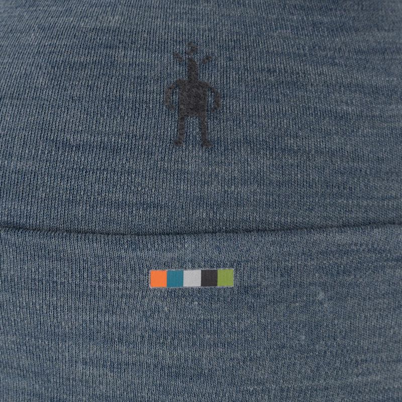 Berretto Smartwool Merino Reversible Cuffed blu peltro heather 4