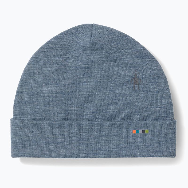 Berretto Smartwool Merino Reversible Cuffed blu peltro heather