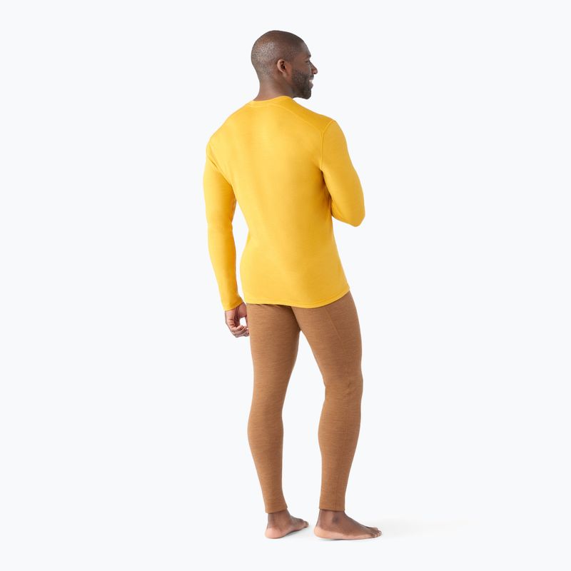 Smartwool Merino 250 Baselayer Crew Uomo in scatola honey gold thermal longsleeve 2