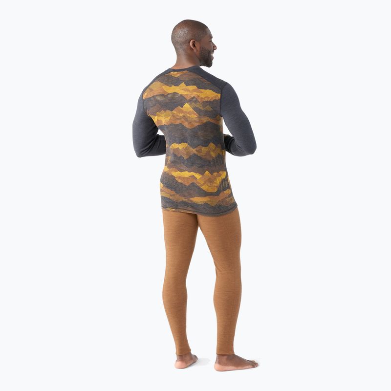 Maglia termica da uomo Smartwool Merino 250 Baselayer Crew Boxed charcoal mtn scape 2