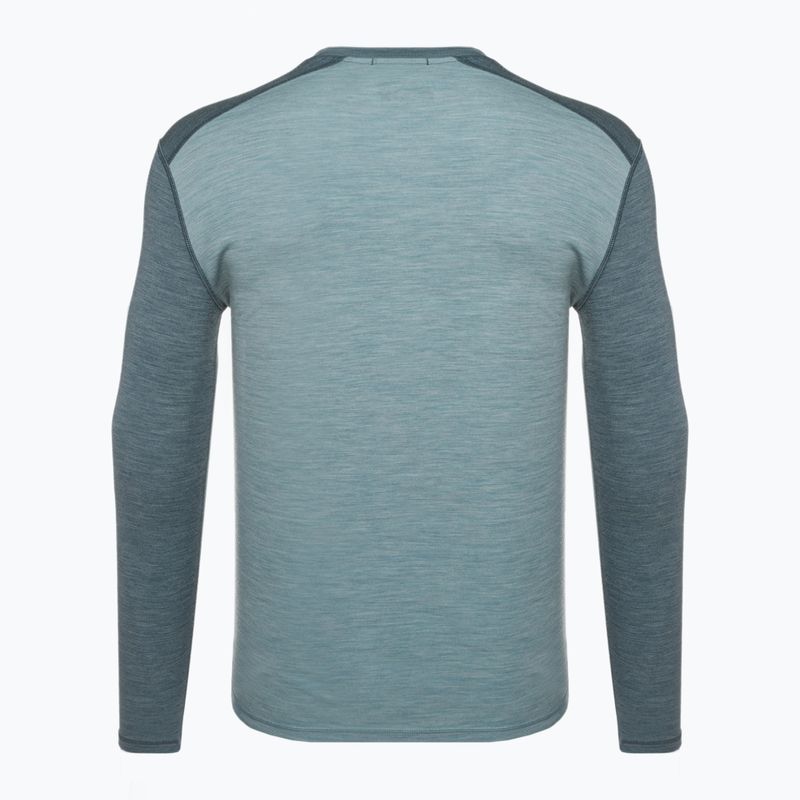 Maglia termica da uomo Smartwool Merino 250 Baselayer Crew Boxed pewter blue-lead 4