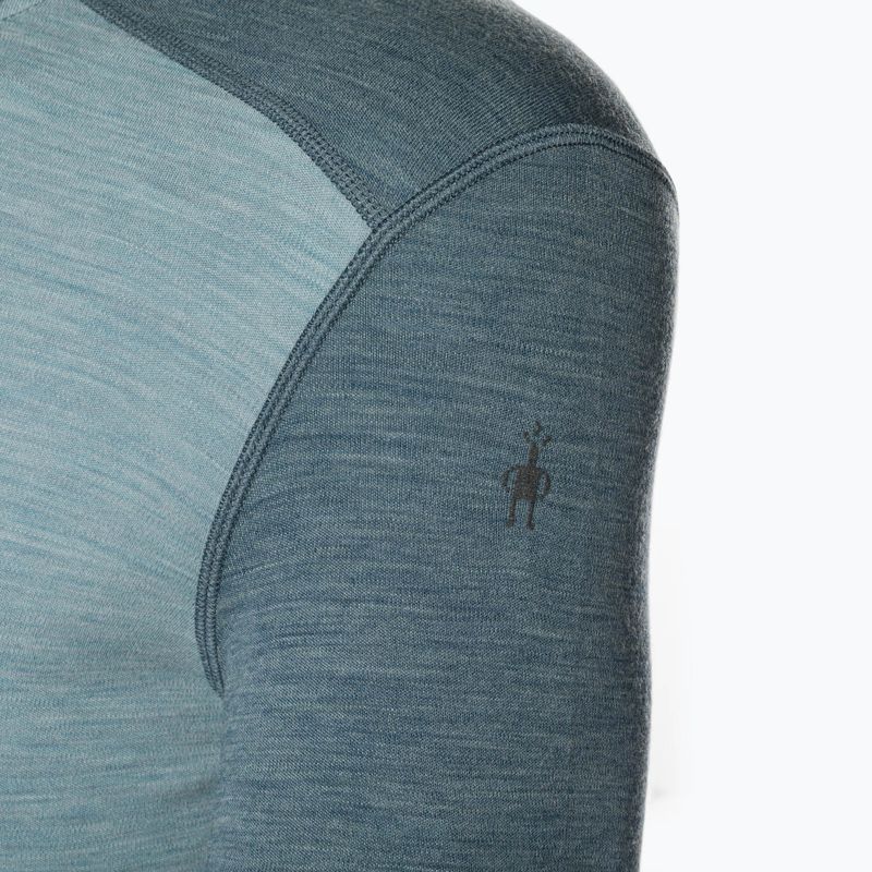 Maglia termica da uomo Smartwool Merino 250 Baselayer Crew Boxed pewter blue-lead 5