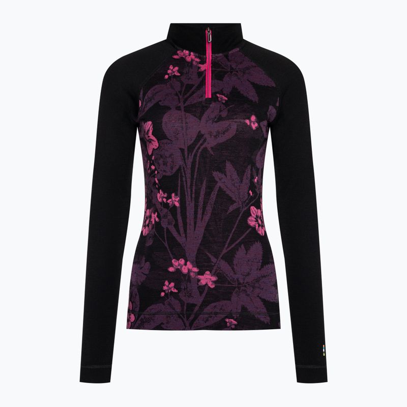 Maglia termica da donna Smartwool Classic Thermal Merino Baselayer 1/4 Zip Boxed purple iris 3