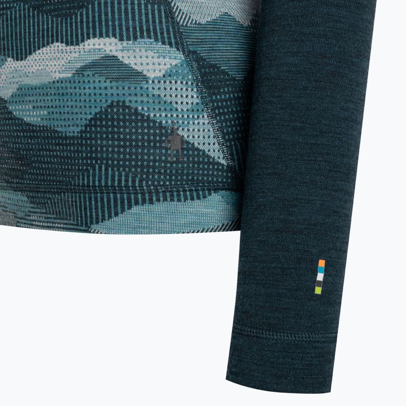 Maglia termica da donna Smartwool Classic Thermal Merino Baselayer 1/4 Zip Boxed twilight 6
