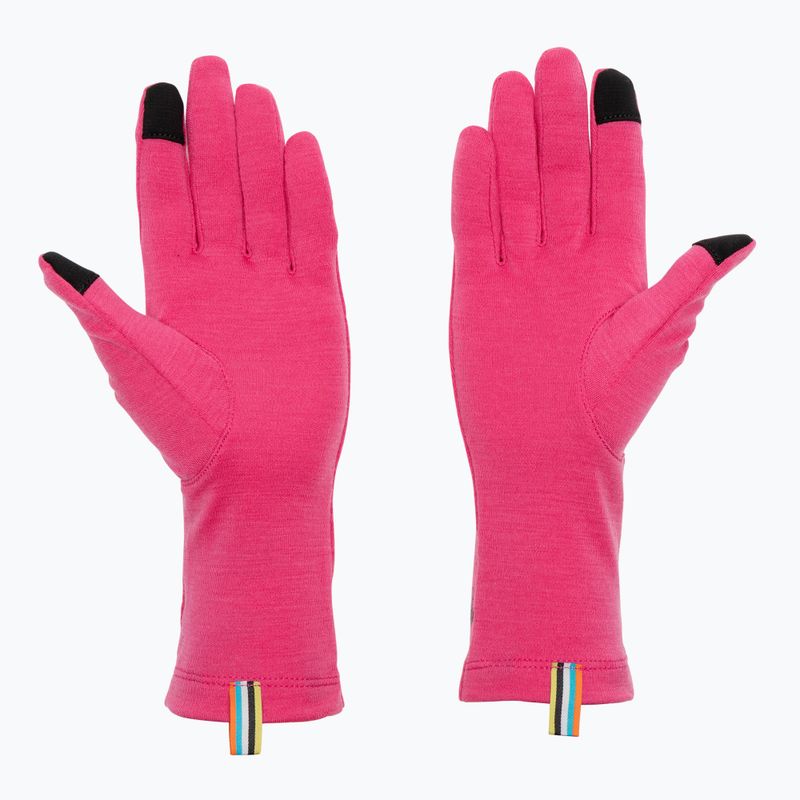 Guanti da trekking Smartwool Thermal Merino power rosa 2