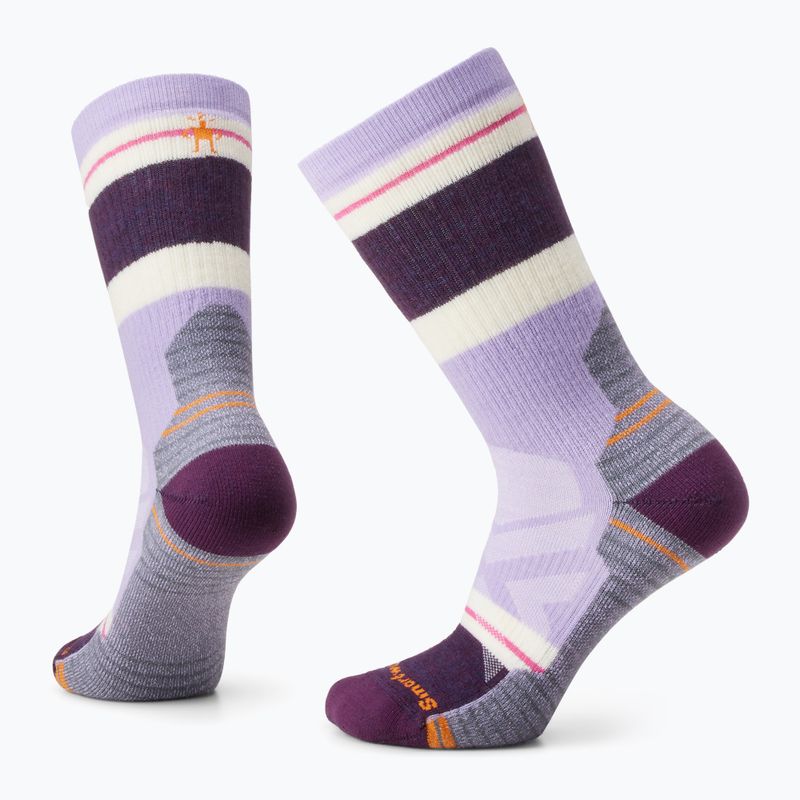 Calze da trekking da donna Smartwool Hike Full Cushion Saturnsphere Crew ultra violet 8