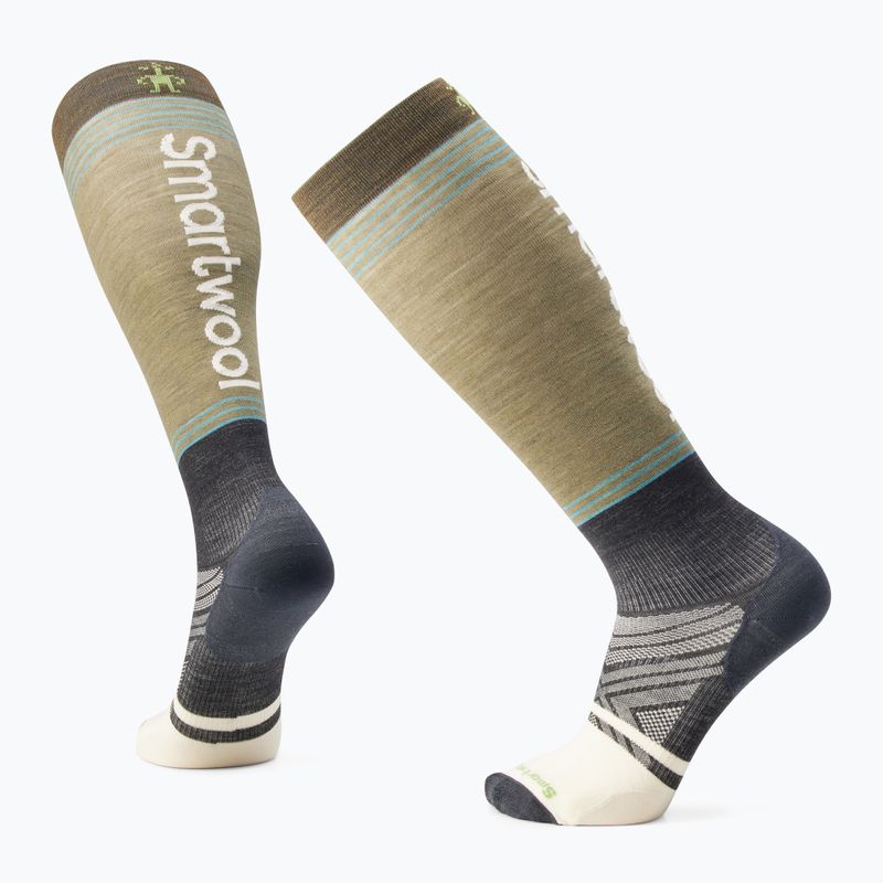 Smartwool Ski Zero Cushion Logo OTC calzini invernali di muschio 3