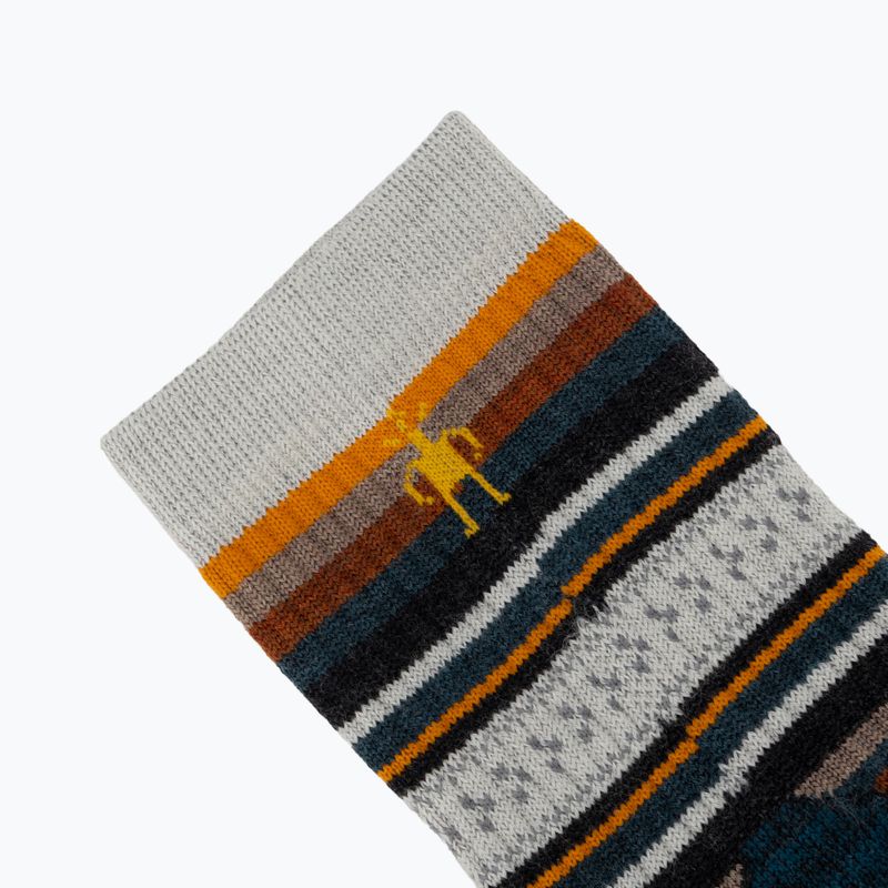 Calzini Smartwool Hike Panorama Crew charcoal 3