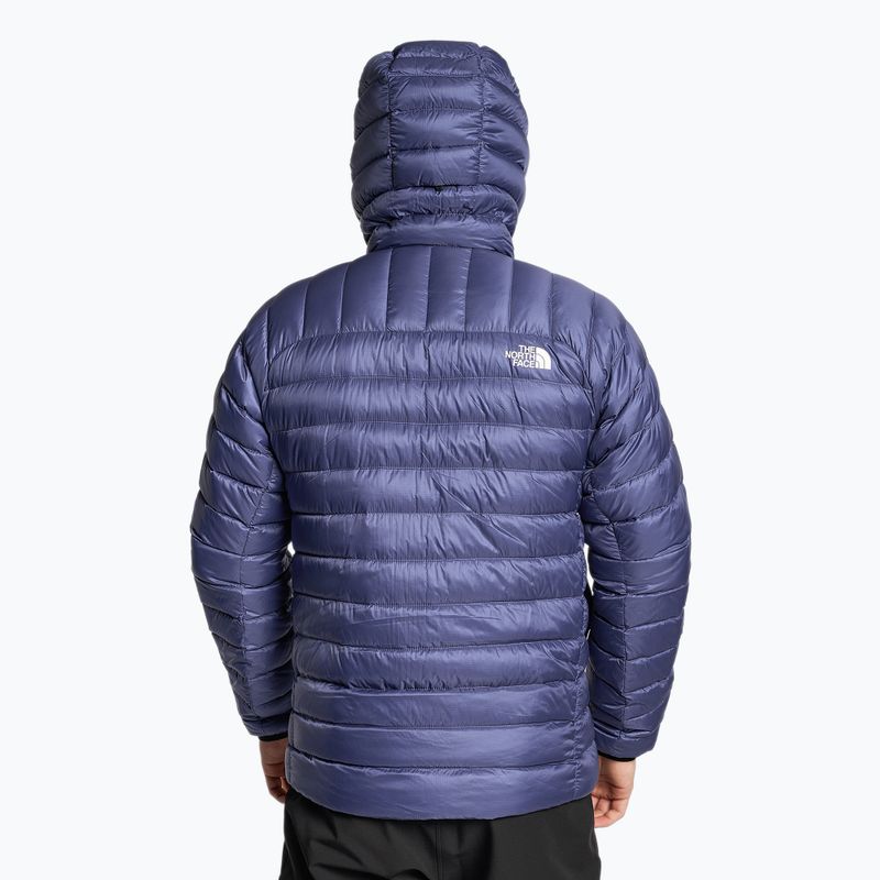 Piumino da uomo The North Face Summit Breithorn Hoodie grotta blu 2