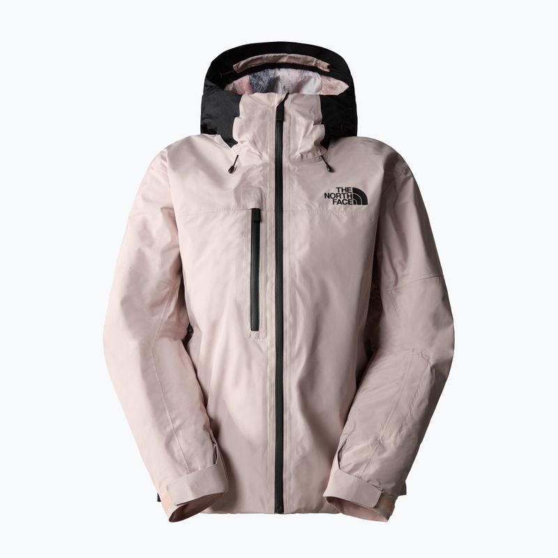 Giacca da sci donna The North Face Dawnstrike GTX isolata rosa muschio