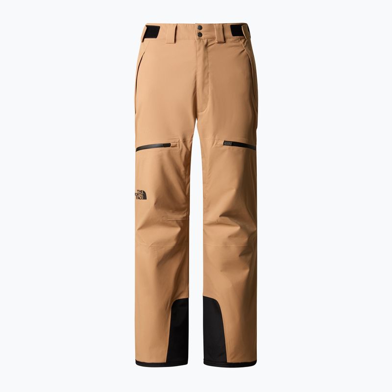 Pantaloni da sci da uomo The North Face Chakal almond butter/nero 6