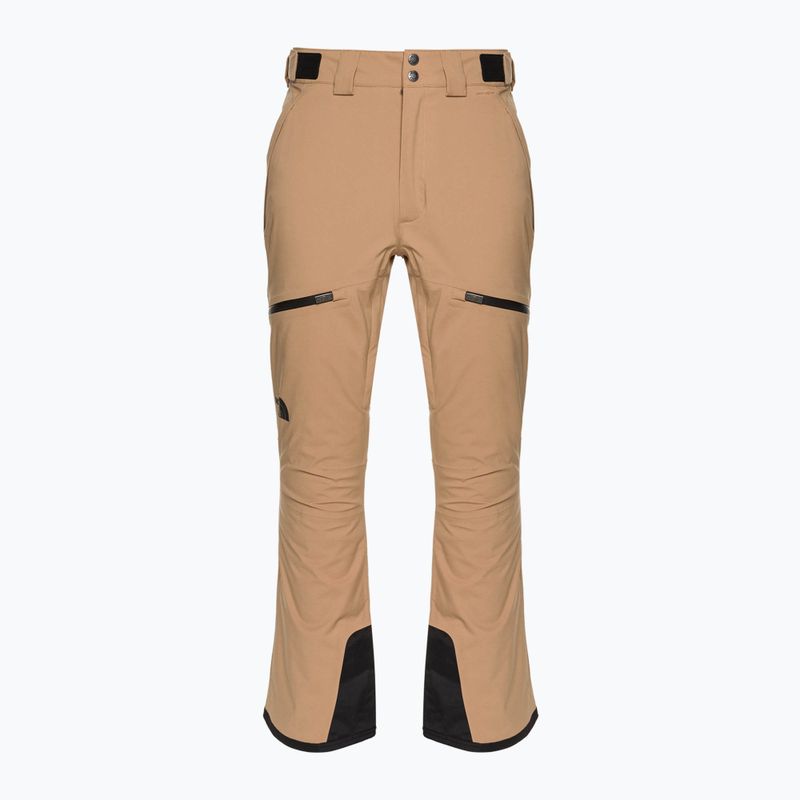 Pantaloni da sci da uomo The North Face Chakal almond butter/nero