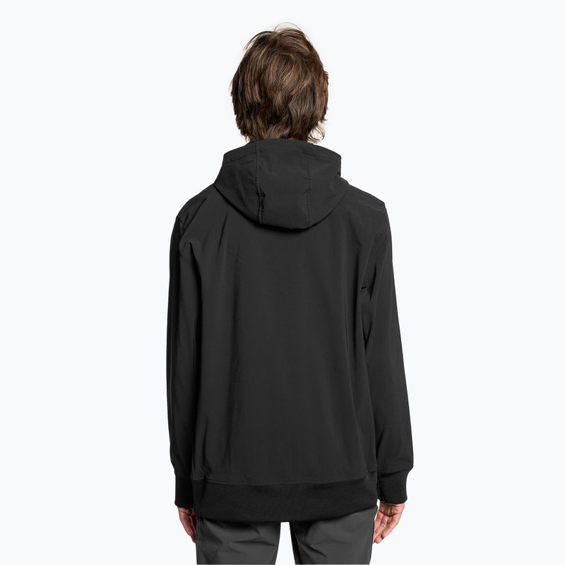 Giacca softshell da uomo The North Face Tekno Logo Hoodie nero 2