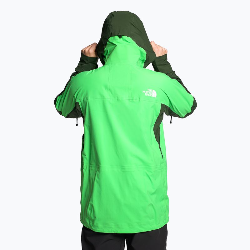 Giacca da sci da uomo The North Face Summit Stimson Futurelight verde clorofilla 2