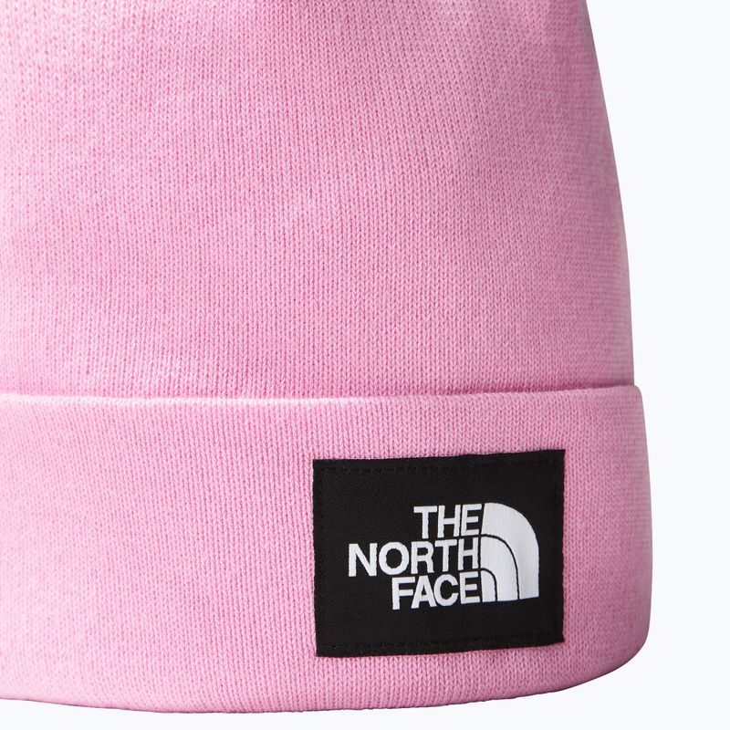 Berretto invernale The North Face Dock Worker Recycled rosa orchidea 4
