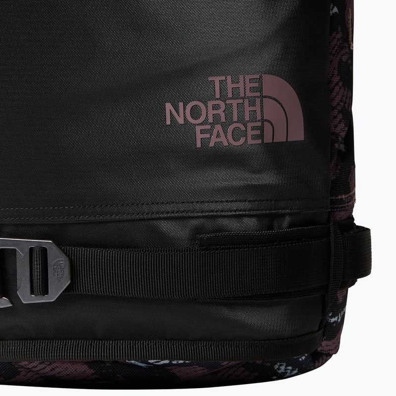 Zaino da snowboard da donna The North Face Slackpack 2.0 20 l grigio fulvo stampa snake charmer/nero 3