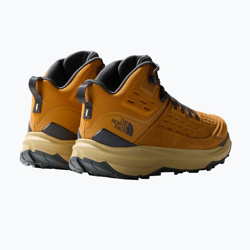 Stivali da trekking da uomo The North Face Vectiv Exploris 2 Mid Futurelight Leather giallo citrino 11