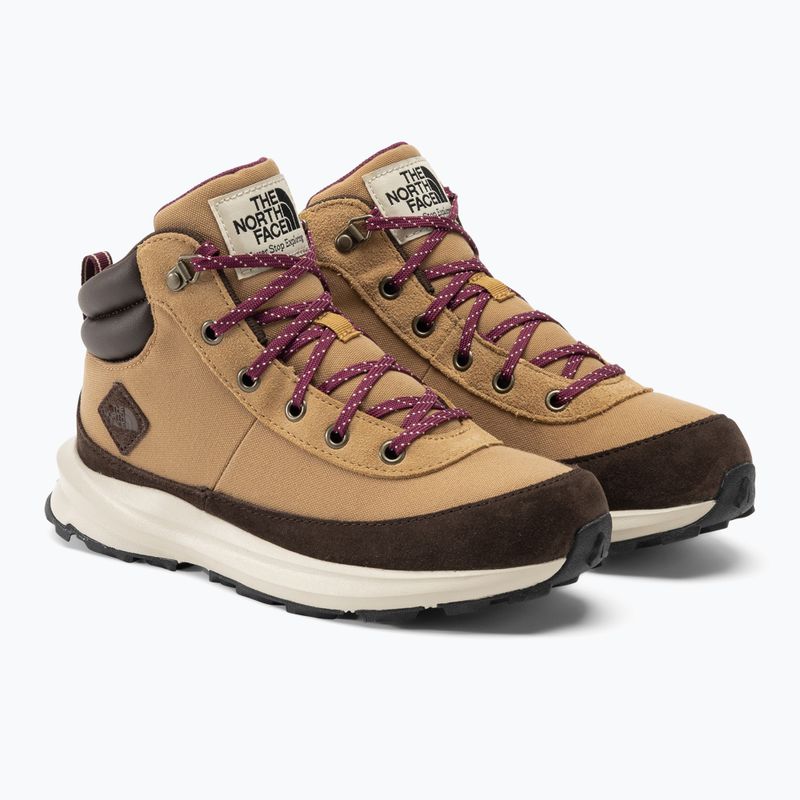 The North Face Back To Berkeley IV Hiker burro di mandorle/demitasse marrone stivali da trekking per bambini 4