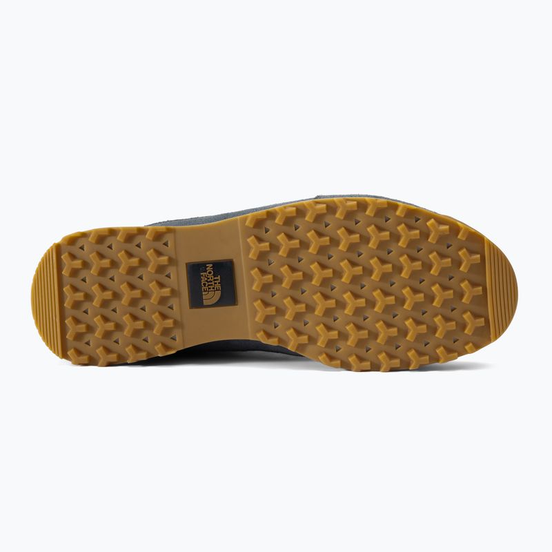 Stivali da trekking da uomo The North Face Back To Berkeley IV Leather WP nero/grigio asfalto 5