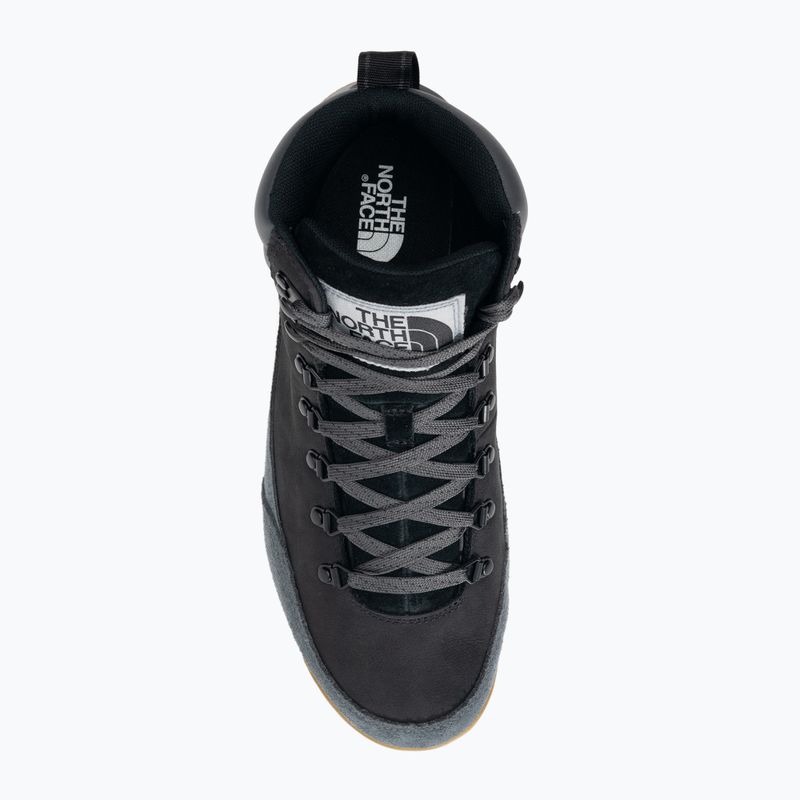 Stivali da trekking da uomo The North Face Back To Berkeley IV Leather WP nero/grigio asfalto 6