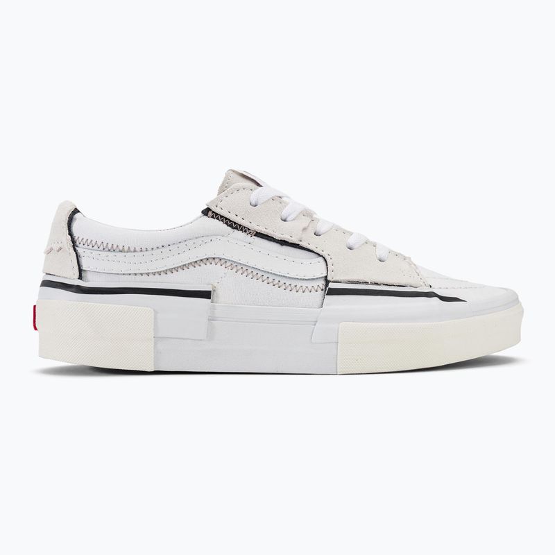 Vans SK8-Low Reconstruct scarpe bianco vero 2