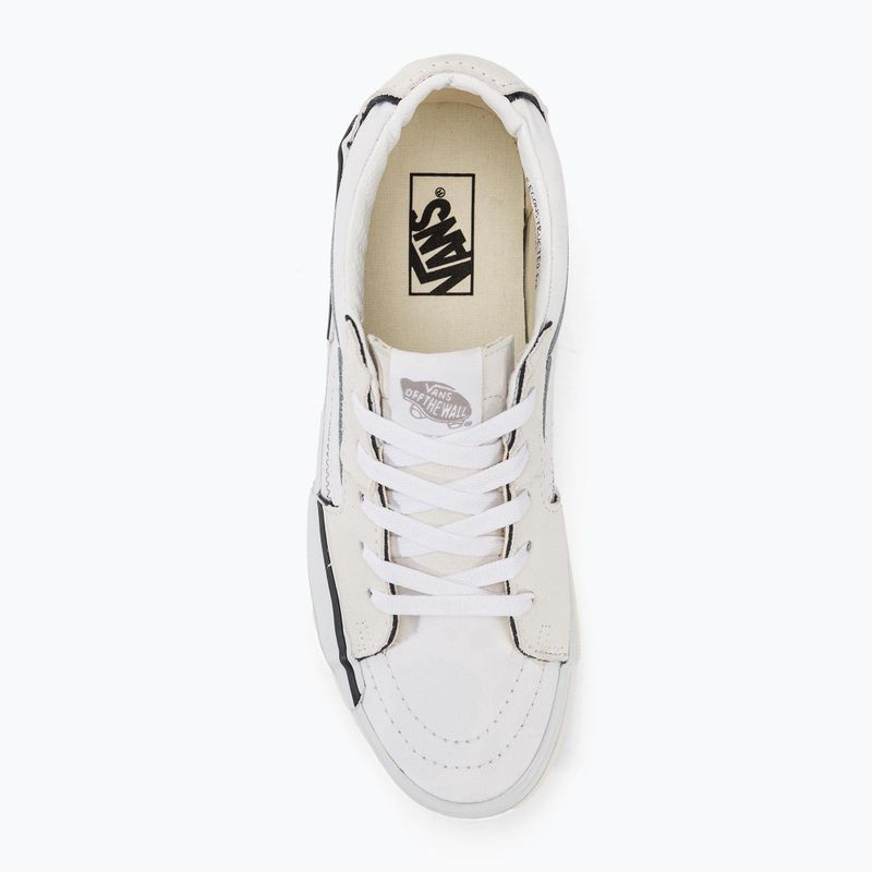 Vans SK8-Low Reconstruct scarpe bianco vero 5