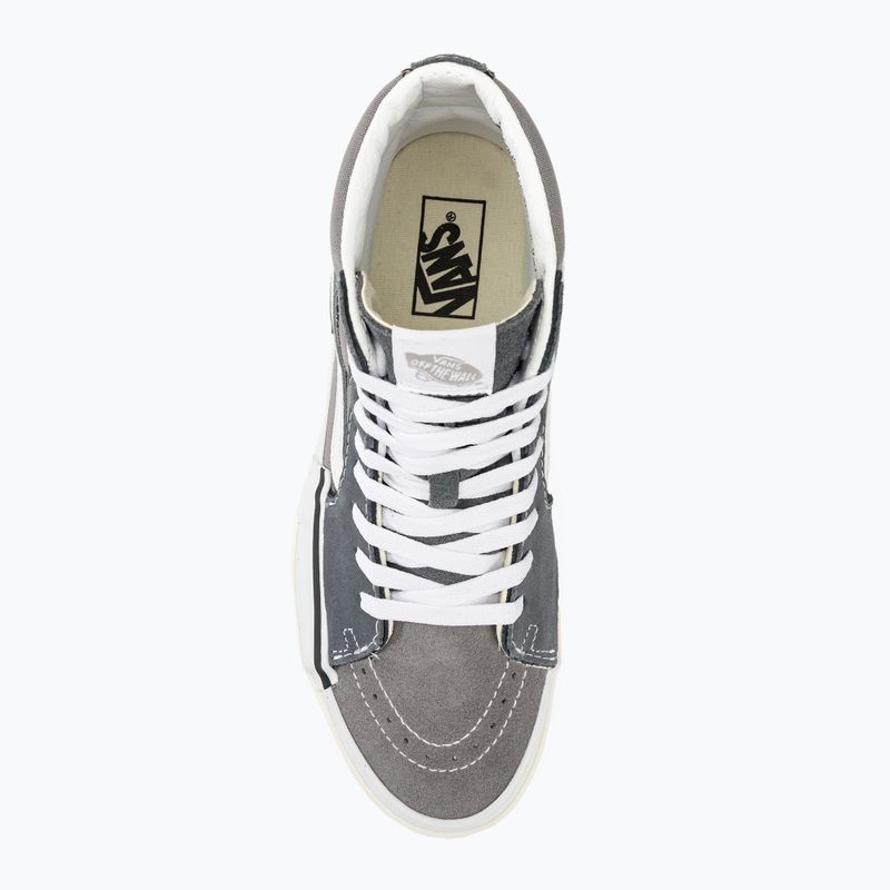 Scarpe Vans SK8-Hi Reconstruct grigie 5