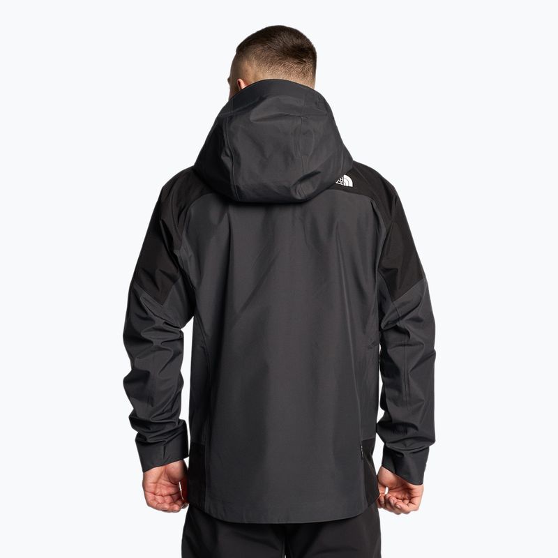 Giacca softshell da uomo The North Face Jazzi GTX grigio asfalto/nero 2