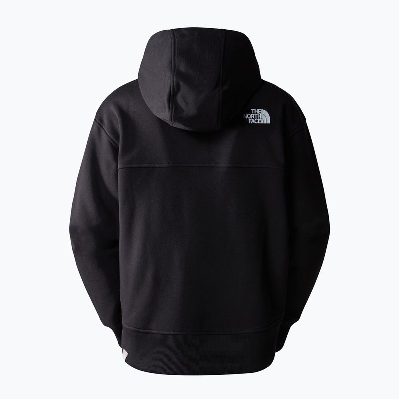 Felpa da donna The North Face Essential FZ nero 2