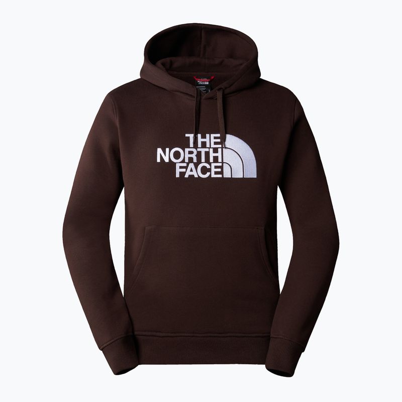 Felpa con cappuccio The North Face Drew Peak da uomo, marrone carbone 4