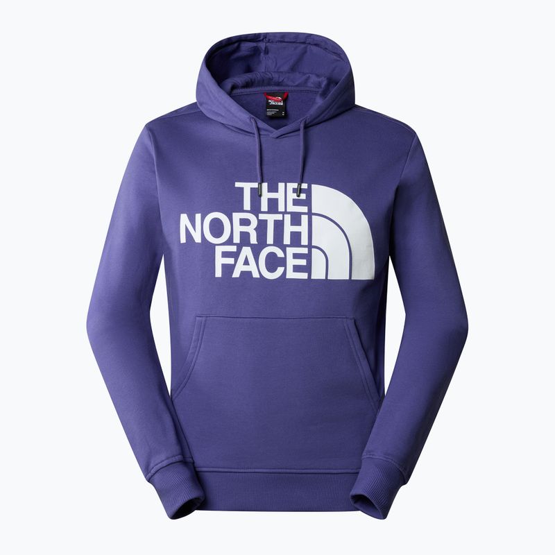 Felpa con cappuccio The North Face Standard Uomo blu grotta 5