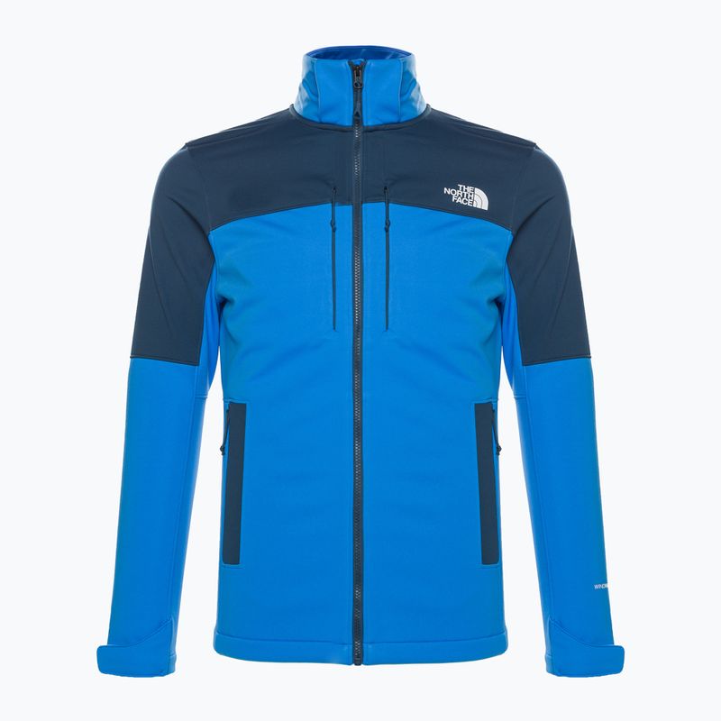 Giacca softshell da uomo The North Face Diablo Softshell Cappuccio staccabile blu ottico/blu scuro 6