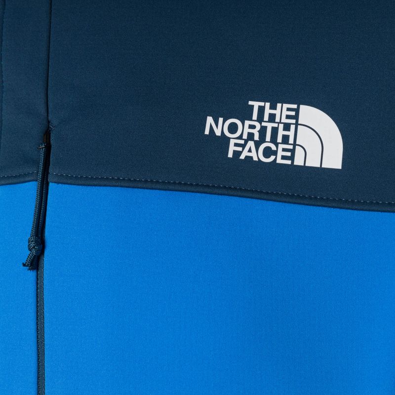 Giacca softshell da uomo The North Face Diablo Softshell Cappuccio staccabile blu ottico/blu scuro 8