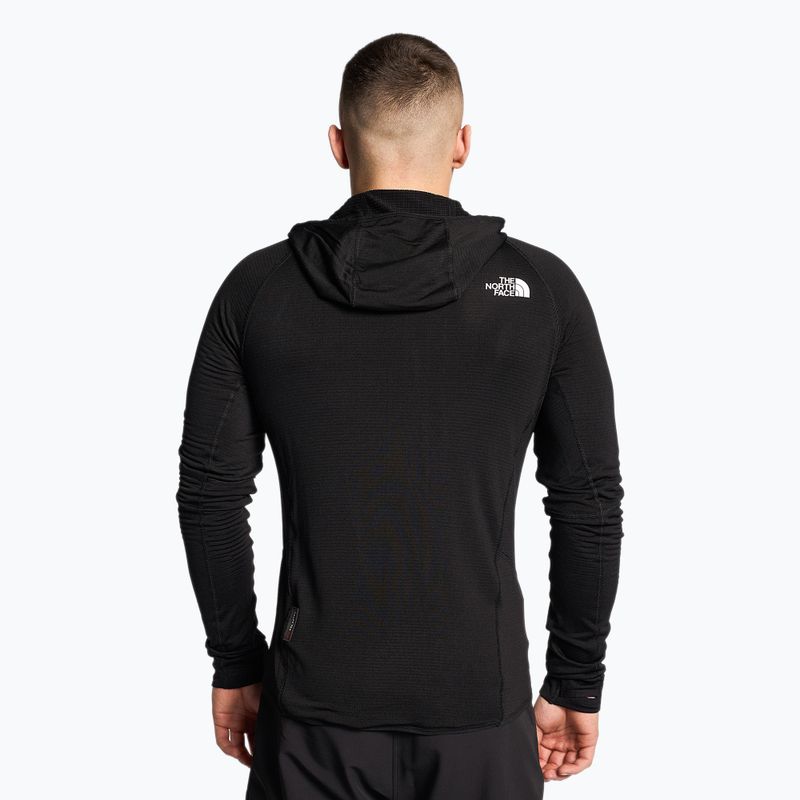 Felpa da trekking da uomo The North Face Bolt Polartec Hoodie nero 2