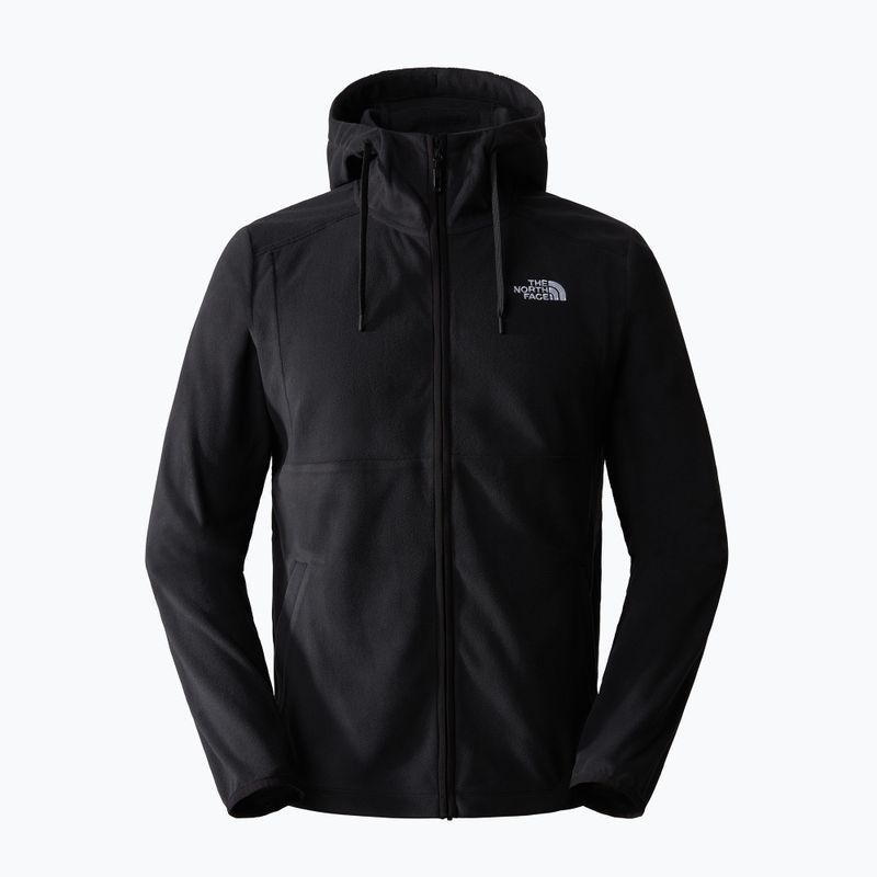 Felpa da trekking da uomo The North Face Homesafe Full Zip Fleece Hoodie nero/nero 5