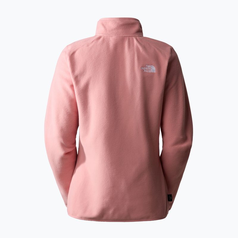 Felpa trekking donna The North Face 100 Glacier 1/4 Zip shady rose 5