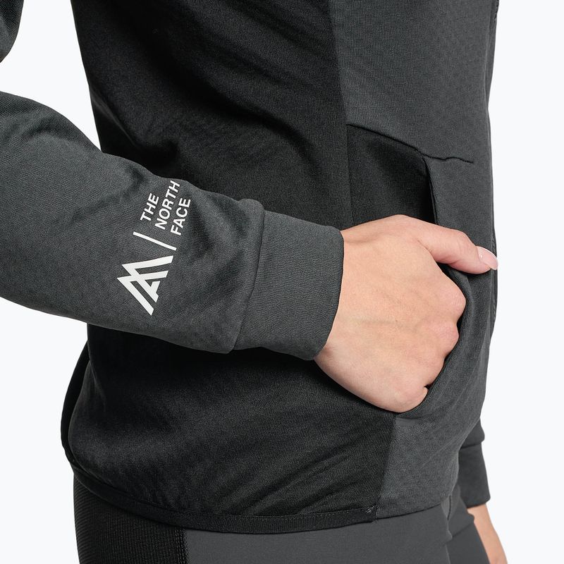 Felpa trekking donna The North Face Ma Lab Fz Hoodie grigio asfalto/nero 4