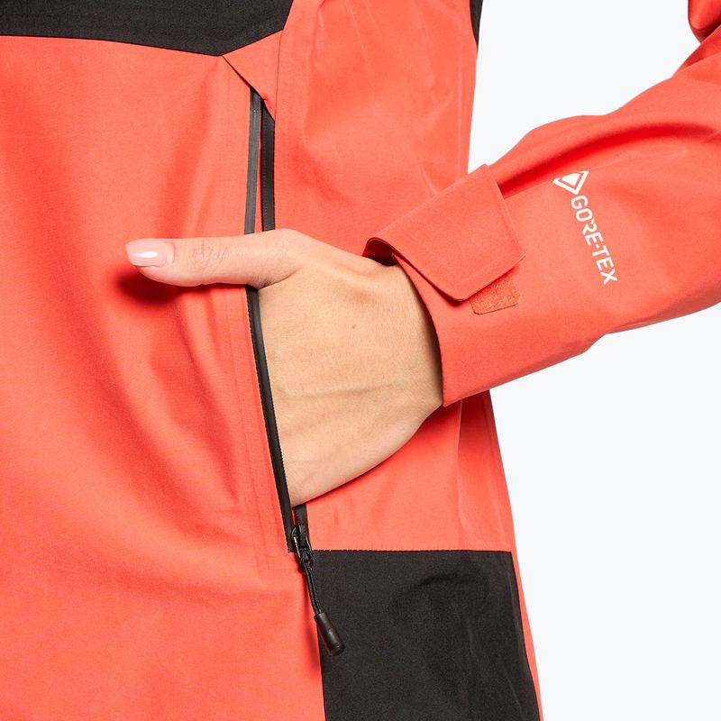 Giacca softshell da donna The North Face Jazzi GTX arancio radiante/nero 4