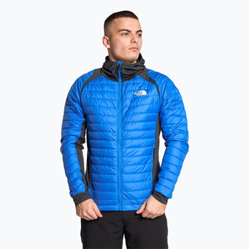 Giacca The North Face Insulation Hybrid uomo blu ottico/grigio asfalto