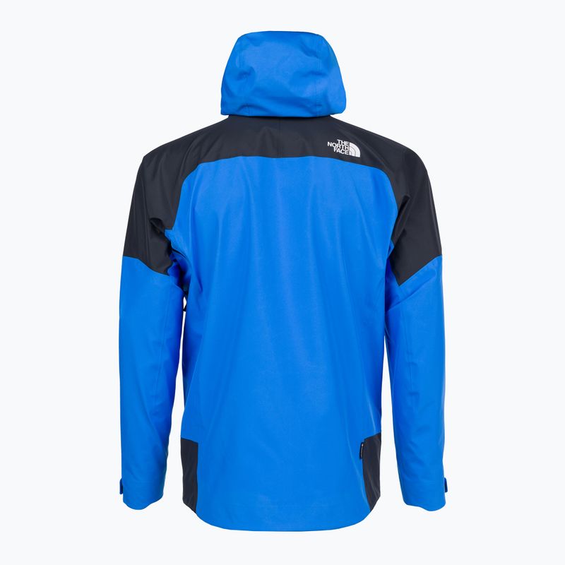 Giacca softshell da uomo The North Face Jazzi GTX blu ottico/nero 7