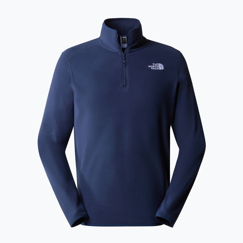 Felpa trekking da uomo The North Face 100 Glacier 1/4 Zip summit navy 4