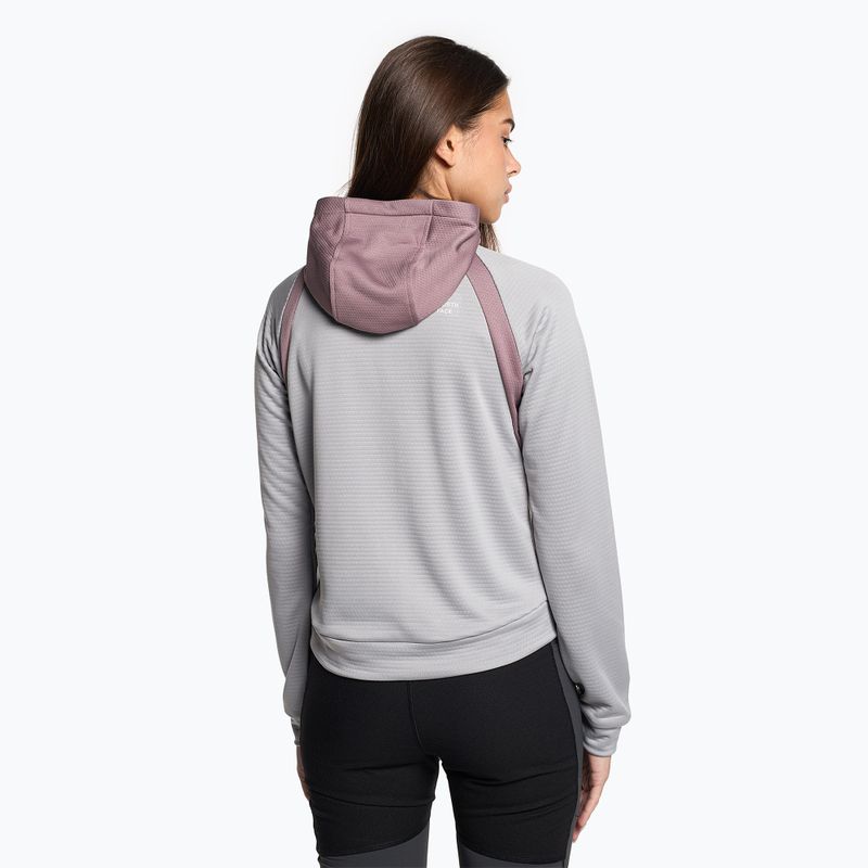 Felpa da trekking da donna The North Face Ma Full Zip Fleece grigio scuro/grigio fulvo 2