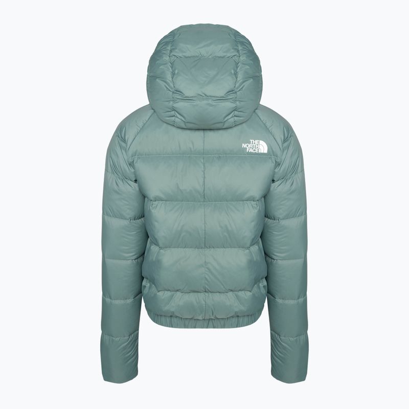 Piumino da donna The North Face Hyalite Down Hoodie Salvia scuro 2