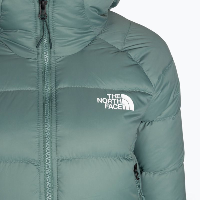 Piumino da donna The North Face Hyalite Down Hoodie Salvia scuro 3