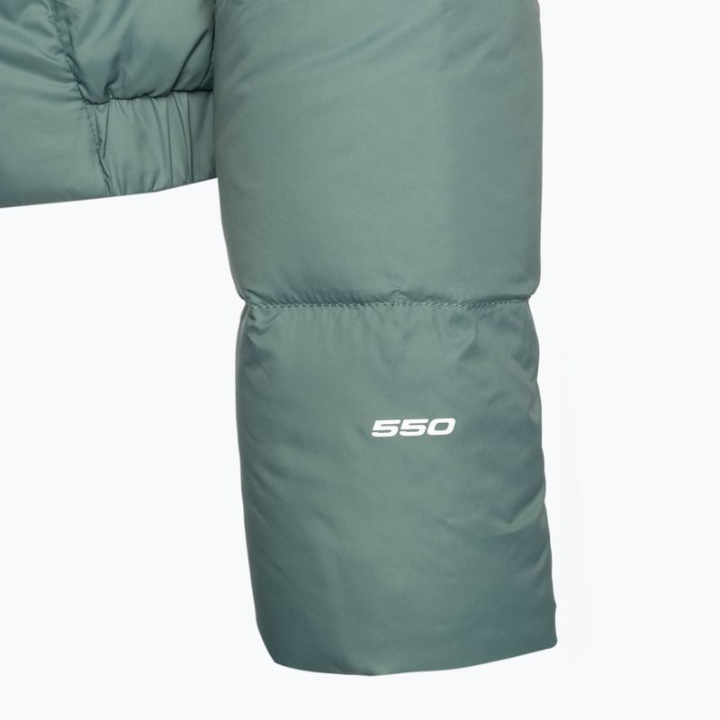 Piumino da donna The North Face Hyalite Down Hoodie Salvia scuro 5