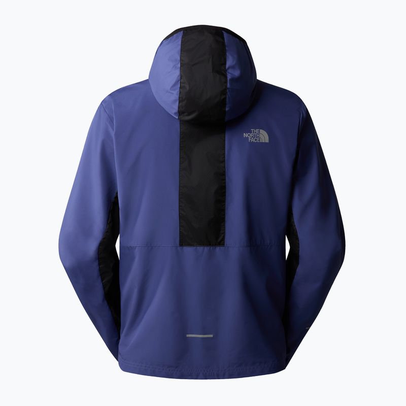 Giacca da corsa da uomo The North Face Run Wind cave blu 6
