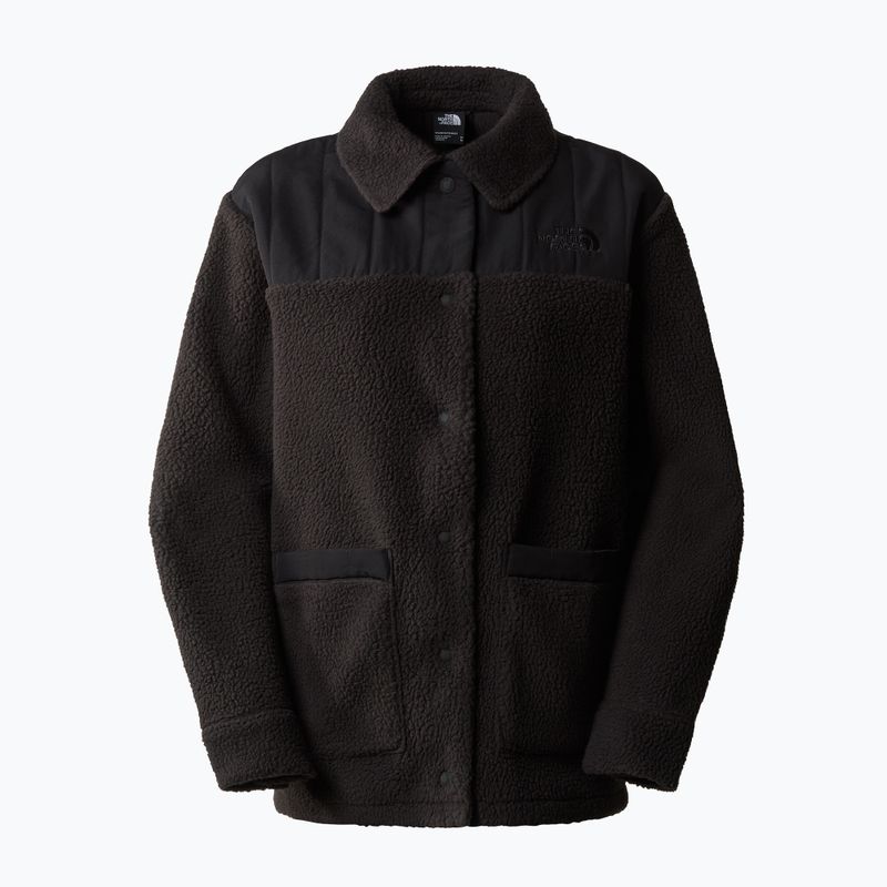 Felpa da donna The North Face Cragmont Fleece Shacket black 4